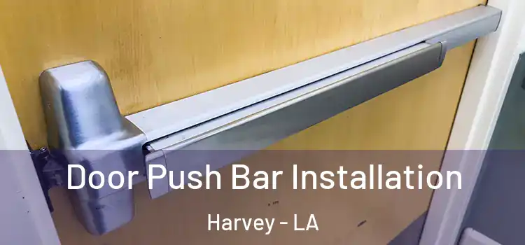  Door Push Bar Installation Harvey - LA