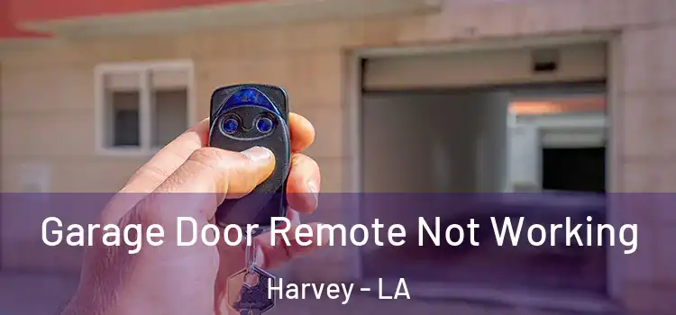  Garage Door Remote Not Working Harvey - LA